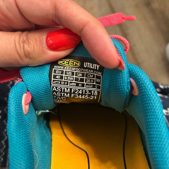 Like New KEEN Utility Vista Energy Women Work Shoes Steel Composite Toe Non Slip - Picture 9 of 9